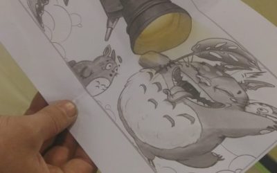 Un Véritable artiste dans notre établissement !