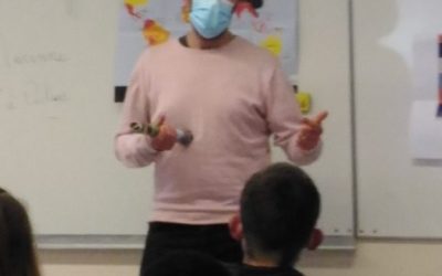Une Semaine de la presse avec Arnaud Varanne, rédacteur en chef du 7 à Poitiers.
