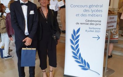 Concours Général des Lycées et des Métiers 2021: 3ème place pour William Klomp