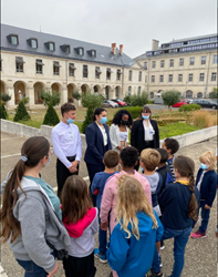 Journées du patrimoine 2021 avec la classe de Première Accueil