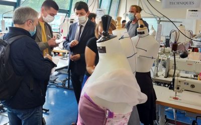 Co-lauréat du concours pour le design du nouvel uniforme de la Police Nationale